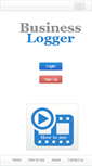 Mobile Screenshot of businesslogger.com